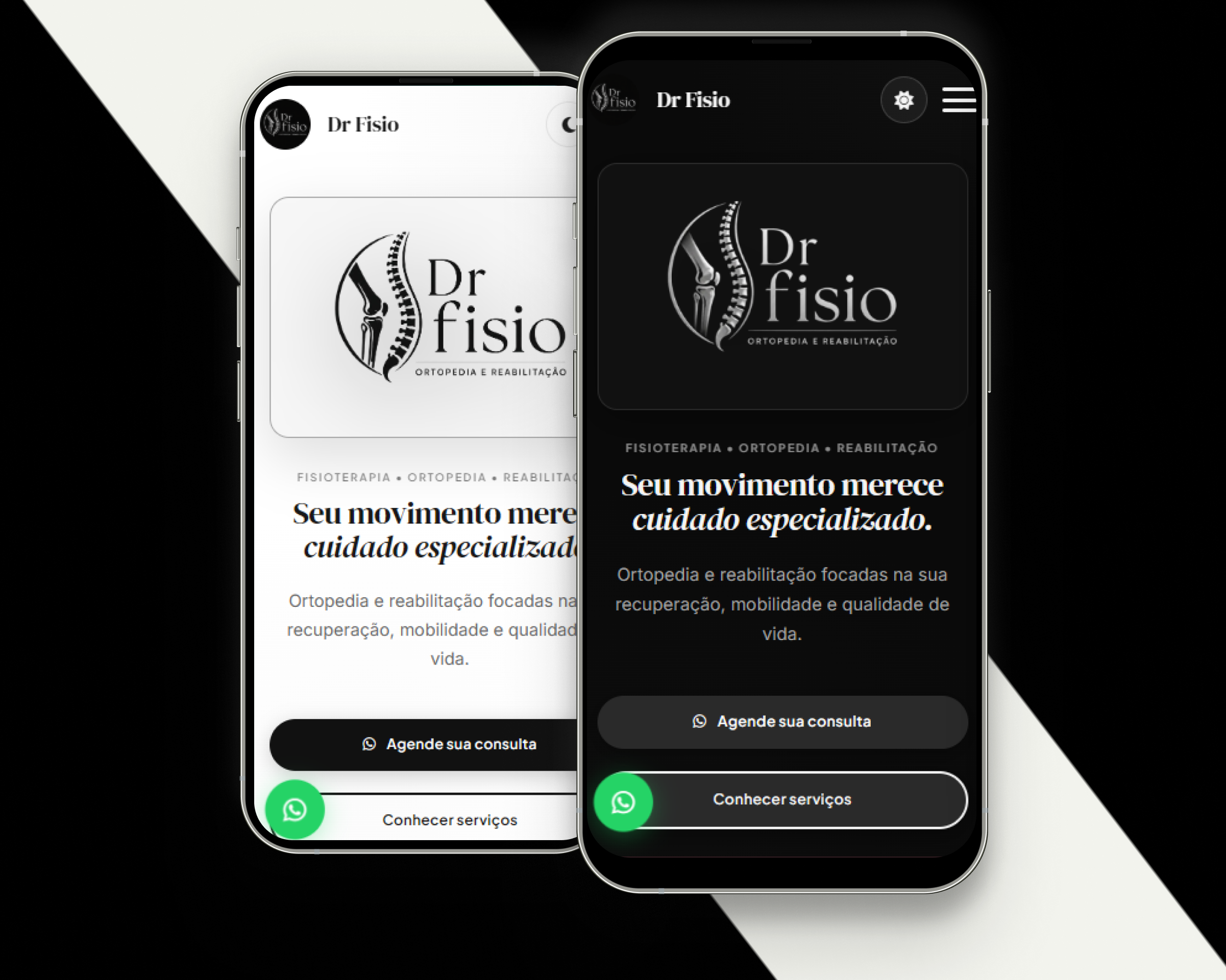 Site institucional Dr. Fisio