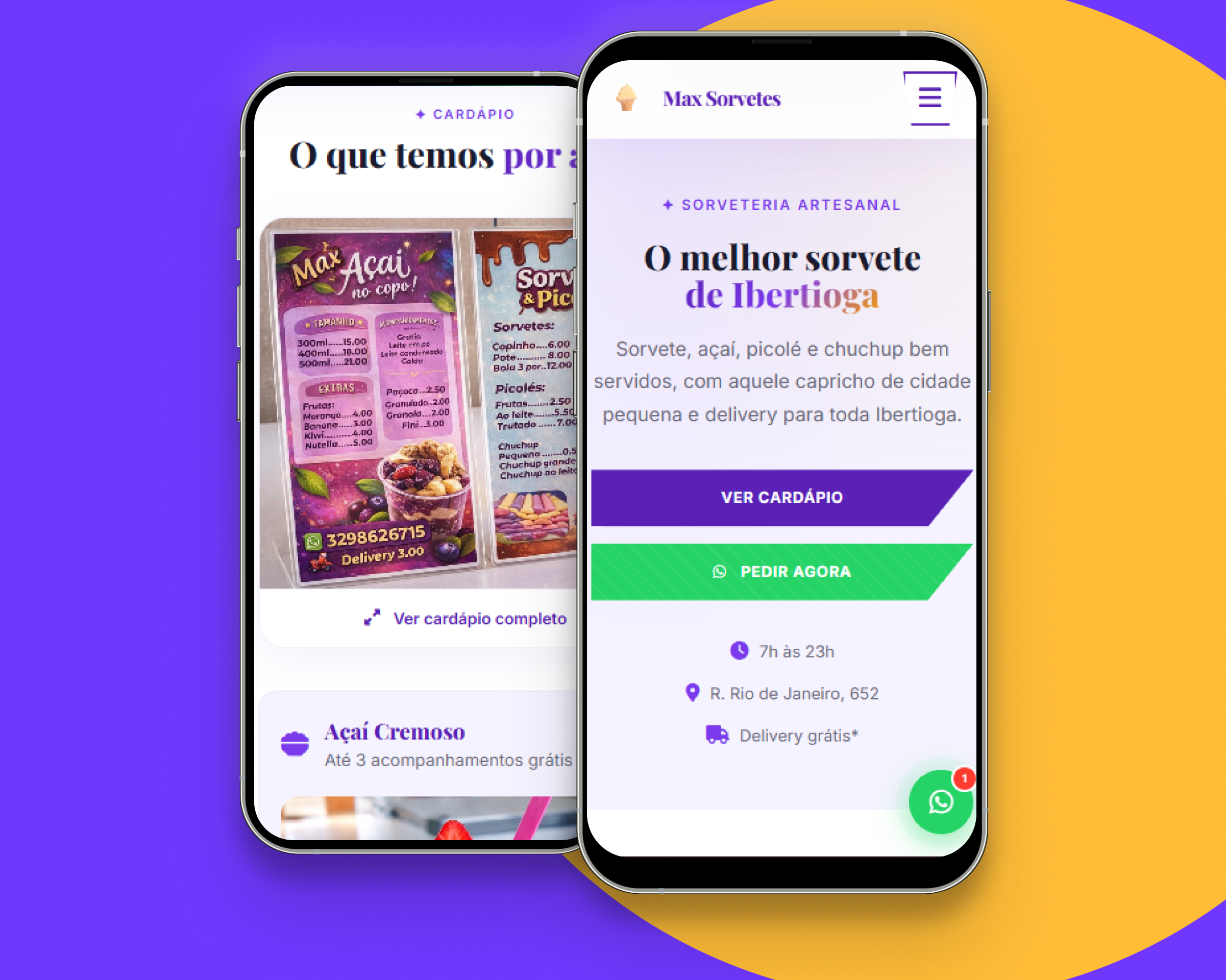 Landing Page institucional